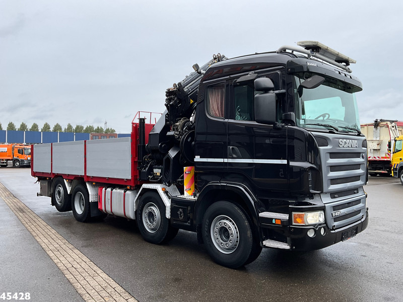 Scania R 480 8x2 Retarder Hiab 47 Tonmeter laadkraan + Fly-Jib! Just 242.931 km! - شاحنة كرين: صور 5 Scania R 480 8x2 Retarder Hiab 47 Tonmeter laadkraan + Fly-Jib! Just 242.931 km! - شاحنة كرين: صور 5
