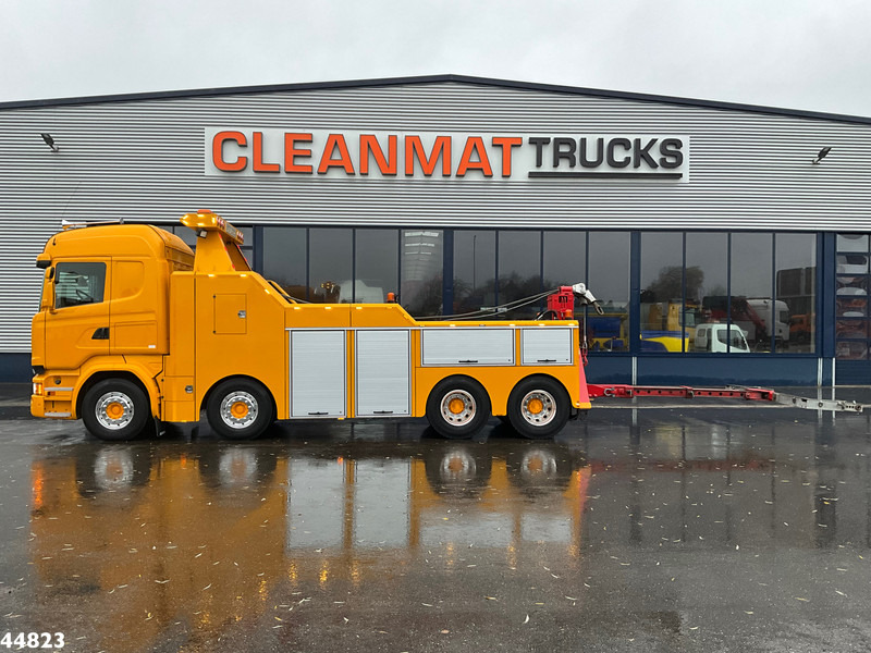 Scania R730 V8 8x4 Euro 6 Retarder Recovery truck Just 17.951 km! - سيارة السحب للتصليح: صور 4 Scania R730 V8 8x4 Euro 6 Retarder Recovery truck Just 17.951 km! - سيارة السحب للتصليح: صور 4