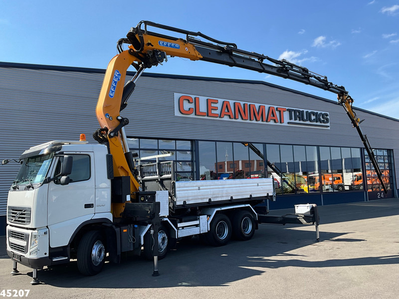 Volvo FH 500 8x4 Effer 65 Tonmeter laadkraan + Fly-Jib - شاحنة كرين: صور 1 Volvo FH 500 8x4 Effer 65 Tonmeter laadkraan + Fly-Jib - شاحنة كرين: صور 1