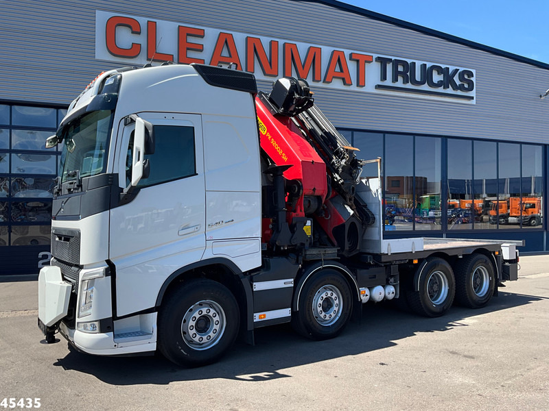Volvo FH 540 8x4 Euro 6 Palfinger 92 Tonmeter laadkraan + Fly-jib Just 107.008 km! - شاحنة كرين: صور 2 Volvo FH 540 8x4 Euro 6 Palfinger 92 Tonmeter laadkraan + Fly-jib Just 107.008 km! - شاحنة كرين: صور 2