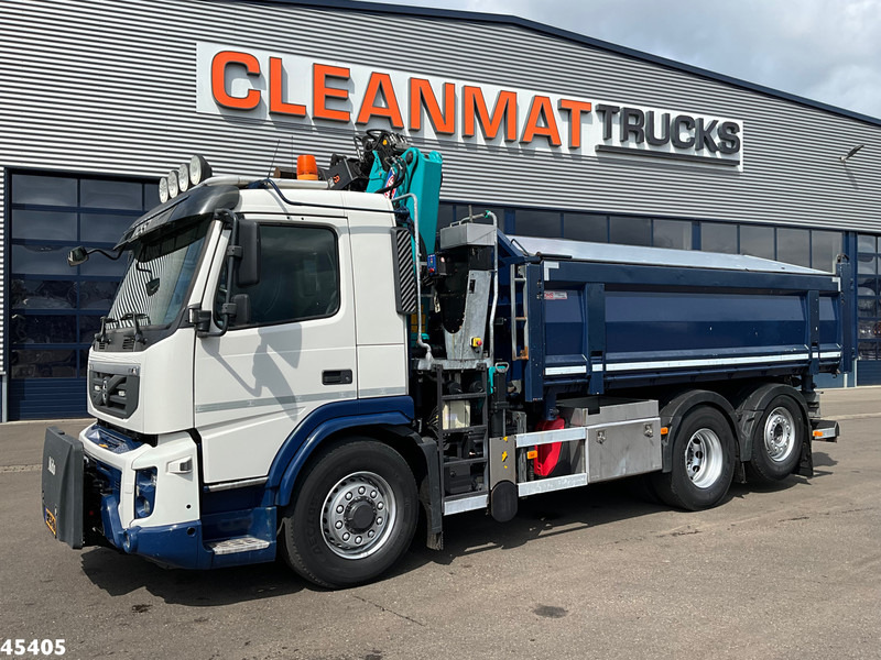 Volvo FM 330 6x2/6x4 Hydrodrive HMF 16 Tonmeter Z-kraan - قلابات, شاحنة كرين: صور 3 Volvo FM 330 6x2/6x4 Hydrodrive HMF 16 Tonmeter Z-kraan - قلابات, شاحنة كرين: صور 3