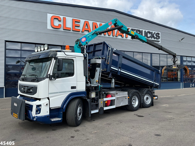 Volvo FM 330 6x2/6x4 Hydrodrive HMF 16 Tonmeter Z-kraan - قلابات, شاحنة كرين: صور 1 Volvo FM 330 6x2/6x4 Hydrodrive HMF 16 Tonmeter Z-kraan - قلابات, شاحنة كرين: صور 1