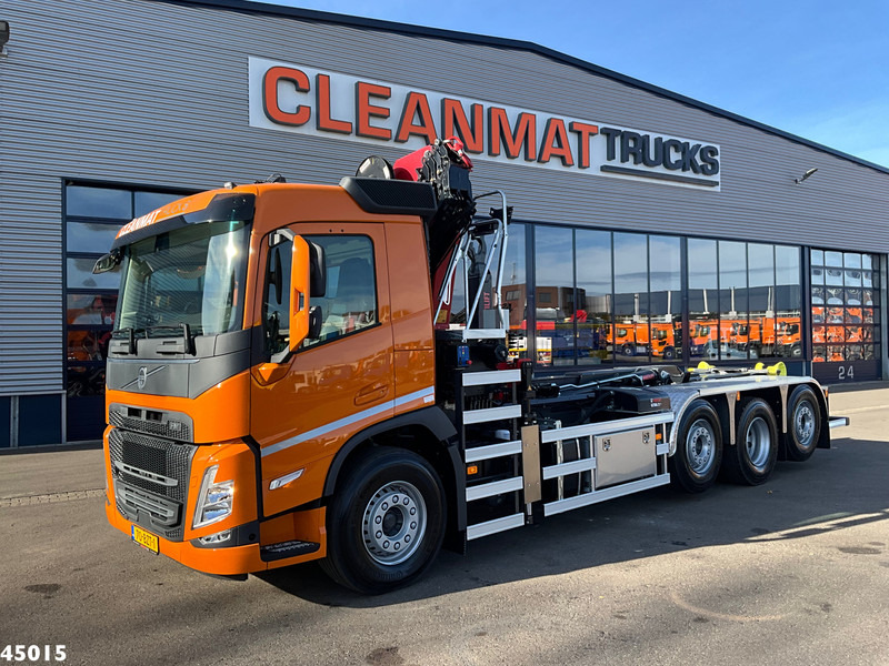 Volvo FM 420 8x2 Euro 6 HMF 26 Tonmeter laadkraan - شاحنة ذات الخطاف, شاحنة كرين: صور 2 Volvo FM 420 8x2 Euro 6 HMF 26 Tonmeter laadkraan - شاحنة ذات الخطاف, شاحنة كرين: صور 2