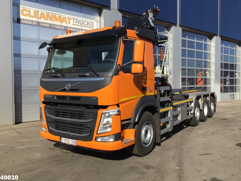 Volvo FM 420 8x2 HMF 28 ton/meter laadkraan Welvaarts weighing system - شاحنة ذات الخطاف, شاحنة كرين: صور 2 Volvo FM 420 8x2 HMF 28 ton/meter laadkraan Welvaarts weighing system - شاحنة ذات الخطاف, شاحنة كرين: صور 2