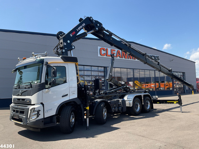 Volvo FMX 500 8x4 Euro 6 Hiab 65 Tonmeter laadkraan + Multilift 25 Ton haakarmsysteem NEW AND UNUSED! - شاحنة ذات الخطاف, شاحنة كرين: صور 1 Volvo FMX 500 8x4 Euro 6 Hiab 65 Tonmeter laadkraan + Multilift 25 Ton haakarmsysteem NEW AND UNUSED! - شاحنة ذات الخطاف, شاحنة كرين: صور 1