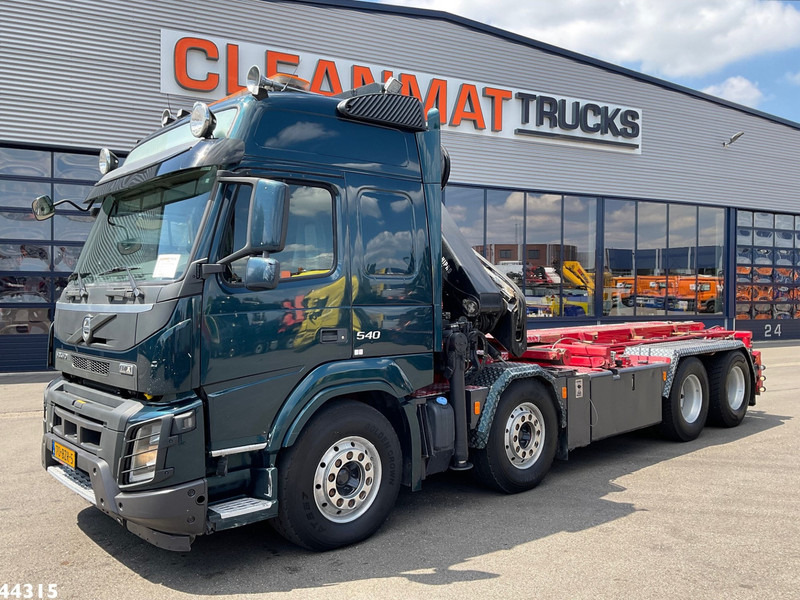 Volvo FMX 540 8x4 Euro 6 Hiab 28 Tonmeter laadkraan - شاحنة - نظام الكابلات, شاحنة كرين: صور 4 Volvo FMX 540 8x4 Euro 6 Hiab 28 Tonmeter laadkraan - شاحنة - نظام الكابلات, شاحنة كرين: صور 4