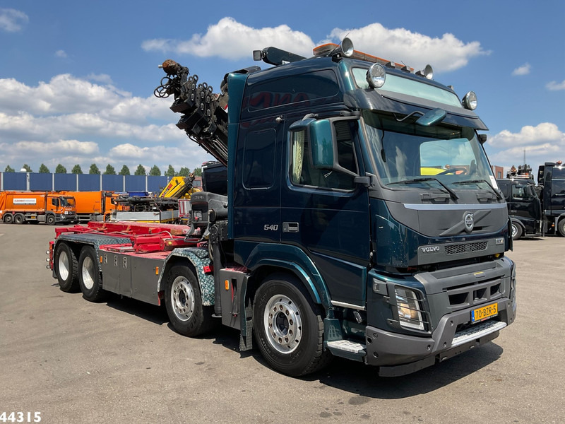 Volvo FMX 540 8x4 Euro 6 Hiab 28 Tonmeter laadkraan - شاحنة - نظام الكابلات, شاحنة كرين: صور 5 Volvo FMX 540 8x4 Euro 6 Hiab 28 Tonmeter laadkraan - شاحنة - نظام الكابلات, شاحنة كرين: صور 5