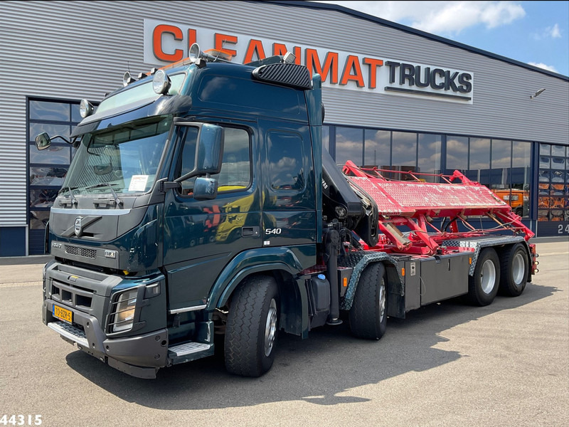 Volvo FMX 540 8x4 Euro 6 Hiab 28 Tonmeter laadkraan - شاحنة - نظام الكابلات, شاحنة كرين: صور 3 Volvo FMX 540 8x4 Euro 6 Hiab 28 Tonmeter laadkraan - شاحنة - نظام الكابلات, شاحنة كرين: صور 3