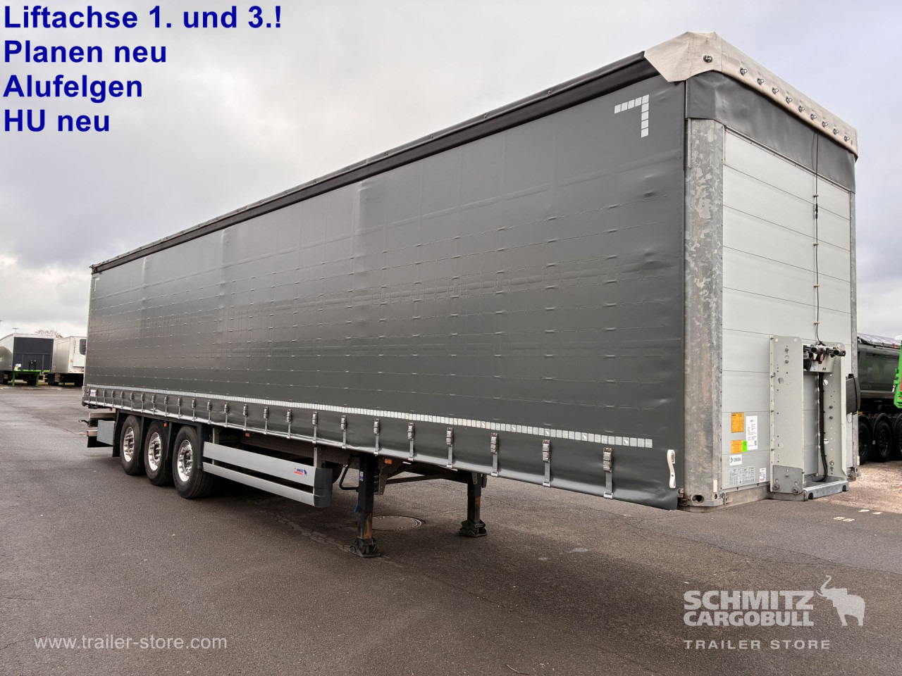SCHMITZ Auflieger Curtainsider Standard - الخيمة نصف مقطورة: صور 1 SCHMITZ Auflieger Curtainsider Standard - الخيمة نصف مقطورة: صور 1