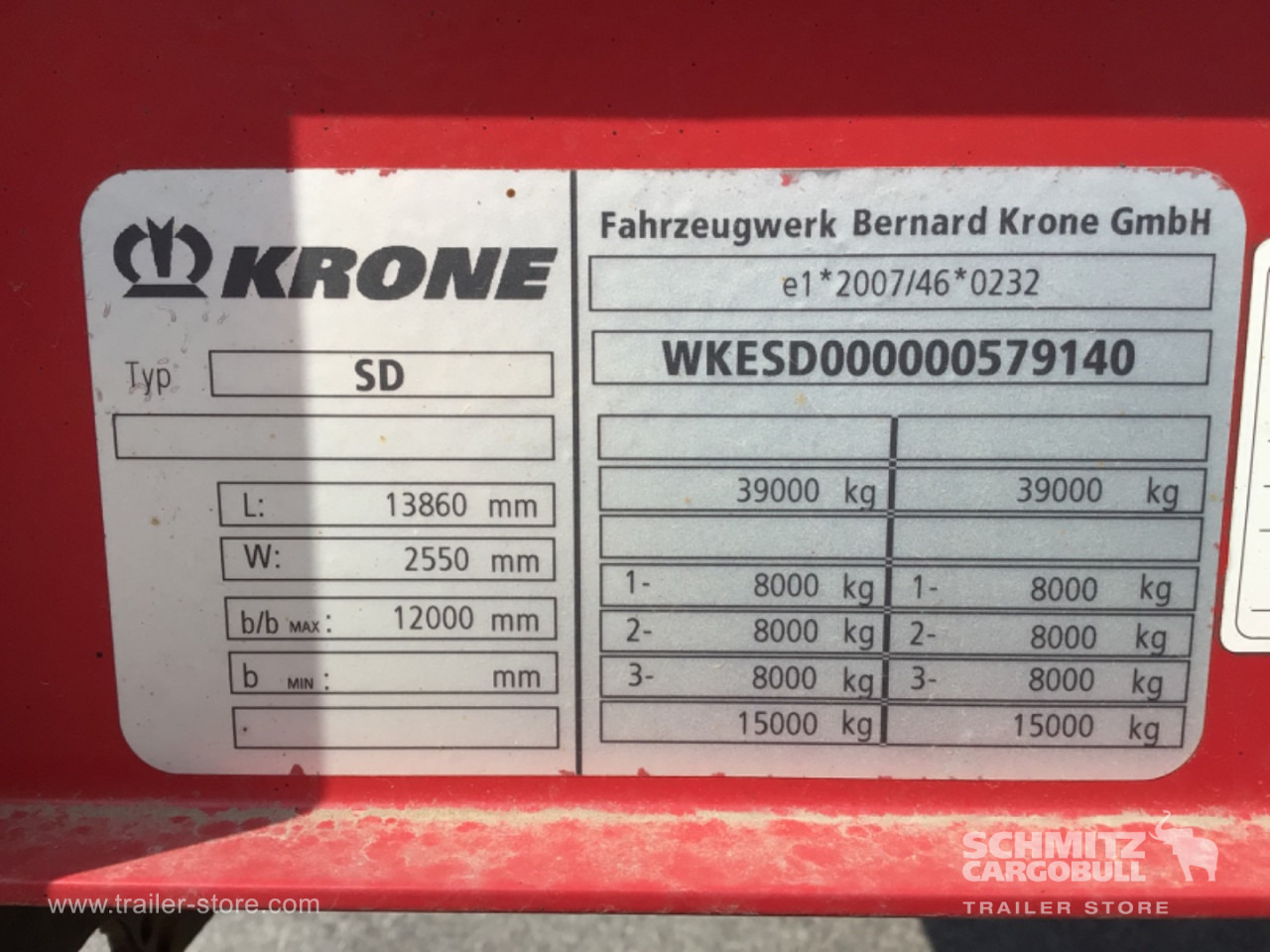 KRONE Platform Standard - نصف مقطورة مسطحة: صور 3 KRONE Platform Standard - نصف مقطورة مسطحة: صور 3