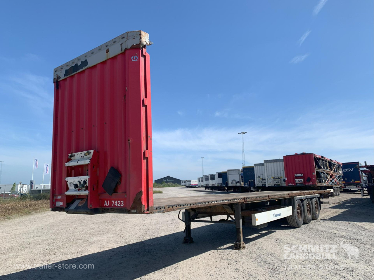 KRONE Platform Standard - نصف مقطورة مسطحة: صور 1 KRONE Platform Standard - نصف مقطورة مسطحة: صور 1