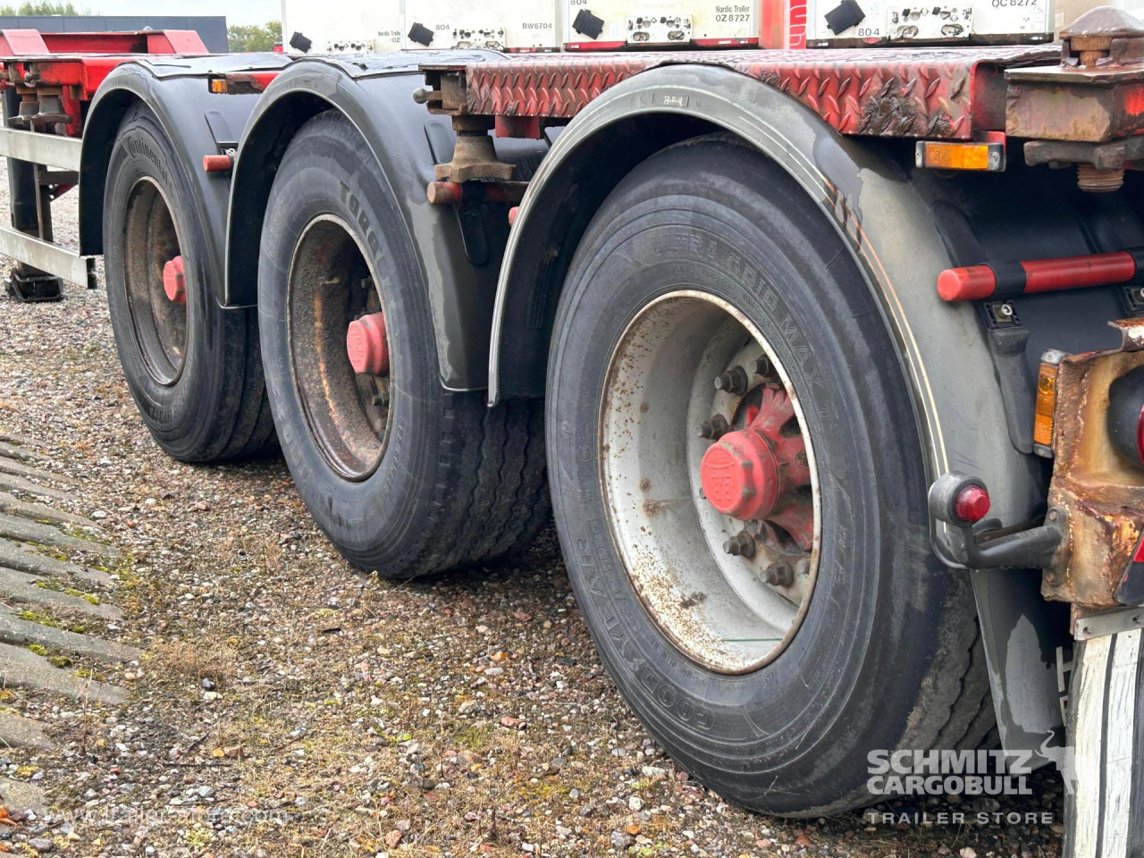 SCHMITZ Containerchassis Standard - شاحنات الحاويات/ جسم علوي قابل للتغيير نصف مقطورة: صور 3 SCHMITZ Containerchassis Standard - شاحنات الحاويات/ جسم علوي قابل للتغيير نصف مقطورة: صور 3