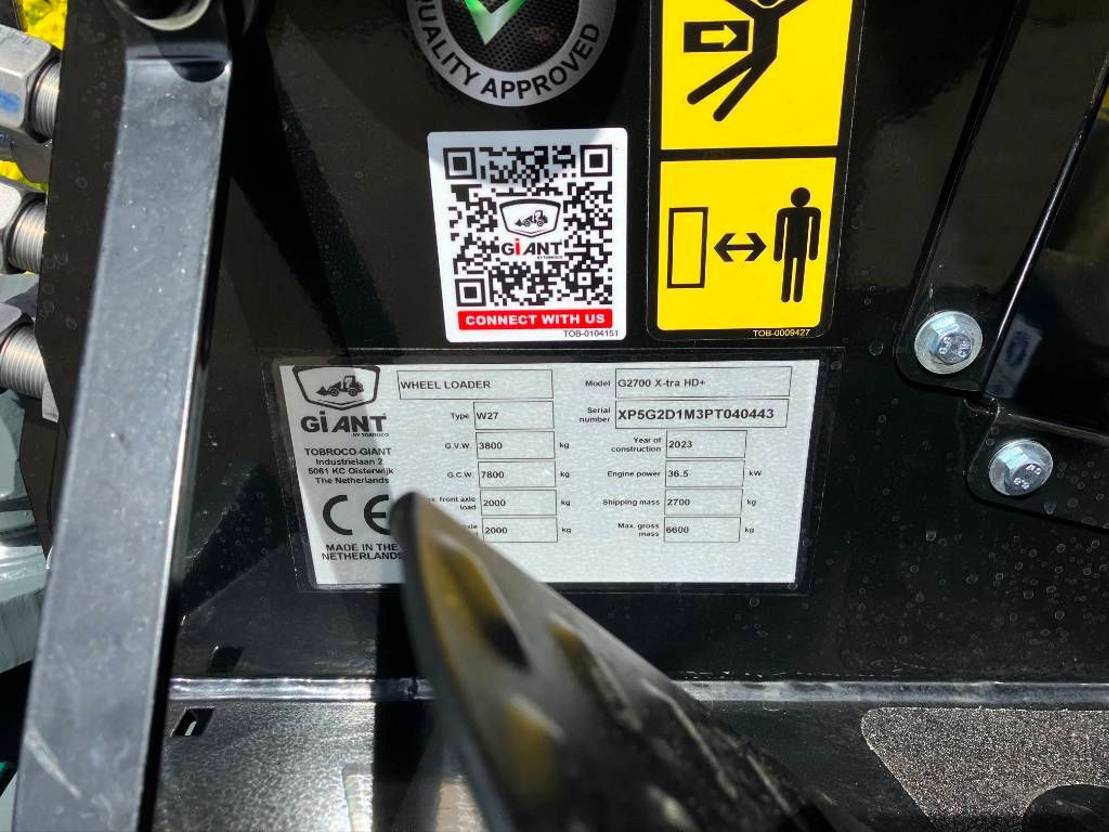 اللودر بعجل جديد Giant G 2700 X-tra HD +: صور 10