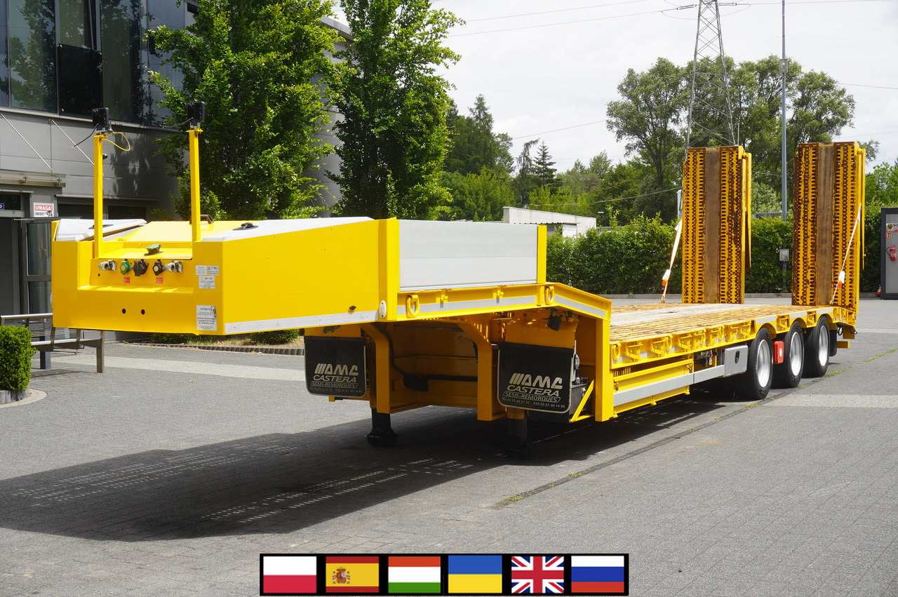 CASTERA S/R 38T semi-trailer / steering axle - عربة مسطحة منخفضة نصف مقطورة: صور 1 CASTERA S/R 38T semi-trailer / steering axle - عربة مسطحة منخفضة نصف مقطورة: صور 1