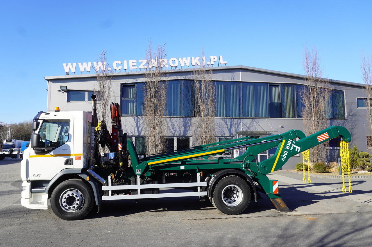 DAF LF 18.310 E6 / Skip loader Fornal NKR 130V / HDS HMF 735 K2 / Manual gearbox - شاحنة ذات الخطاف, شاحنة كرين: صور 3 DAF LF 18.310 E6 / Skip loader Fornal NKR 130V / HDS HMF 735 K2 / Manual gearbox - شاحنة ذات الخطاف, شاحنة كرين: صور 3