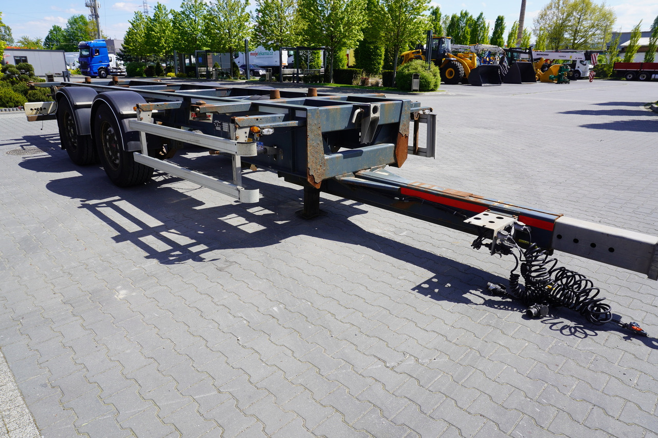 FRUEHAUF BDF / 18 t - الشاسية مقطورة: صور 2 FRUEHAUF BDF / 18 t - الشاسية مقطورة: صور 2