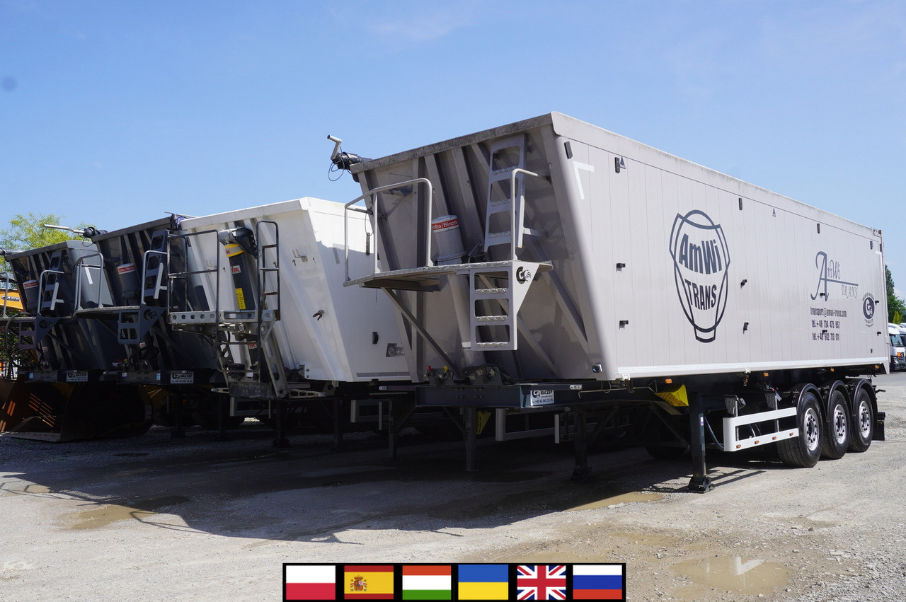 GRAS GS tipper / 52 m3 semi-trailer! / 2023 / 3 units - قلابة نصف مقطورة: صور 1 GRAS GS tipper / 52 m3 semi-trailer! / 2023 / 3 units - قلابة نصف مقطورة: صور 1
