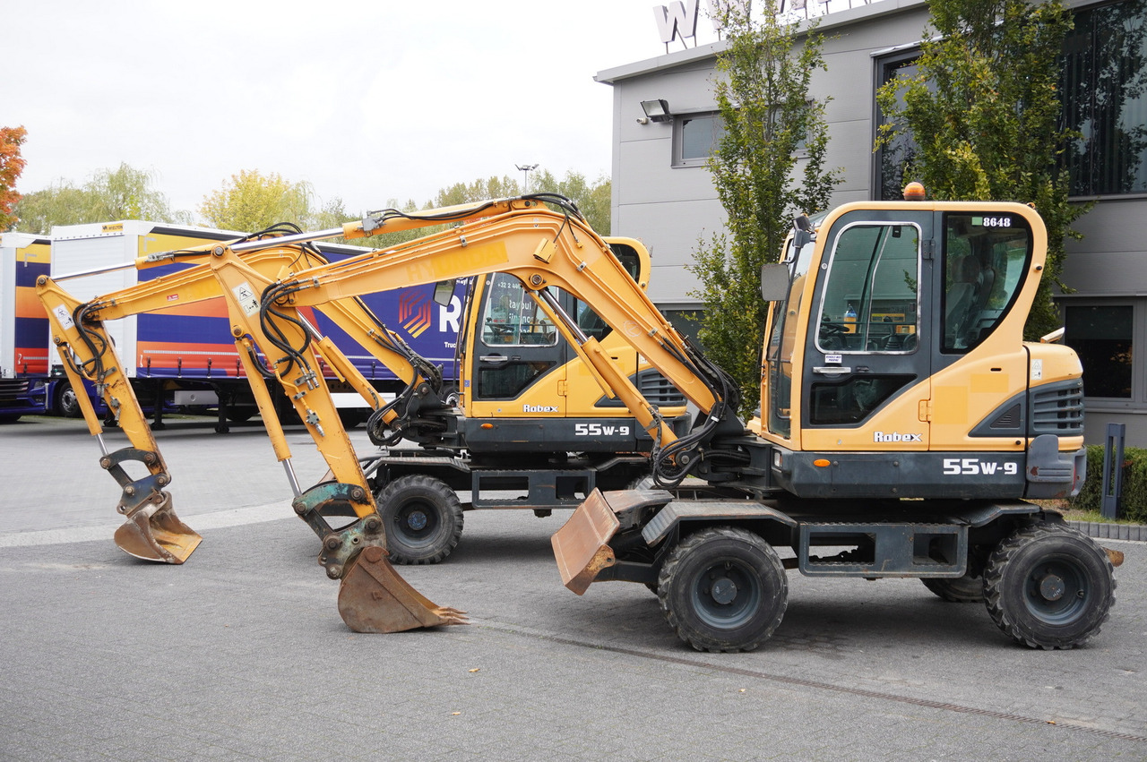 Hyundai Robex 55W-9 Wheeled Excavator 5.5t / 2 units - حفارة على عجلات: صور 2 Hyundai Robex 55W-9 Wheeled Excavator 5.5t / 2 units - حفارة على عجلات: صور 2