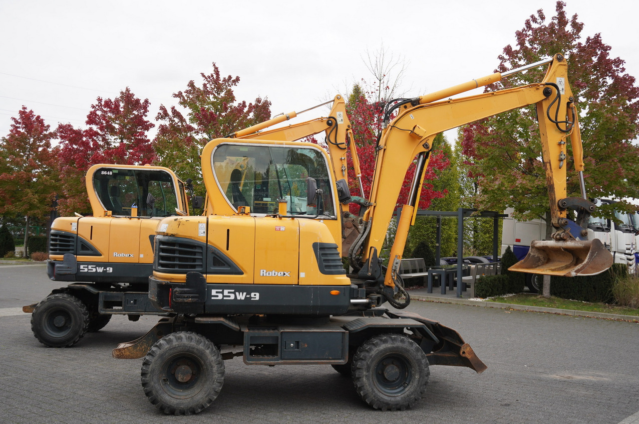 Hyundai Robex 55W-9 Wheeled Excavator 5.5t / 2pcs - حفارة: صور 4 Hyundai Robex 55W-9 Wheeled Excavator 5.5t / 2pcs - حفارة: صور 4