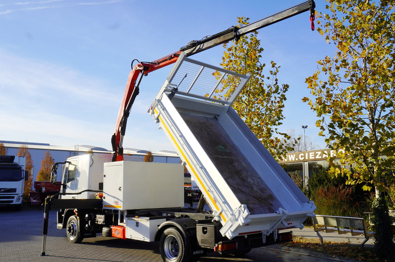 IVECO Eurocargo 120E18 Crane Palfinger / 3-way tipper / sleeper cab - شاحنة كرين: صور 4 IVECO Eurocargo 120E18 Crane Palfinger / 3-way tipper / sleeper cab - شاحنة كرين: صور 4