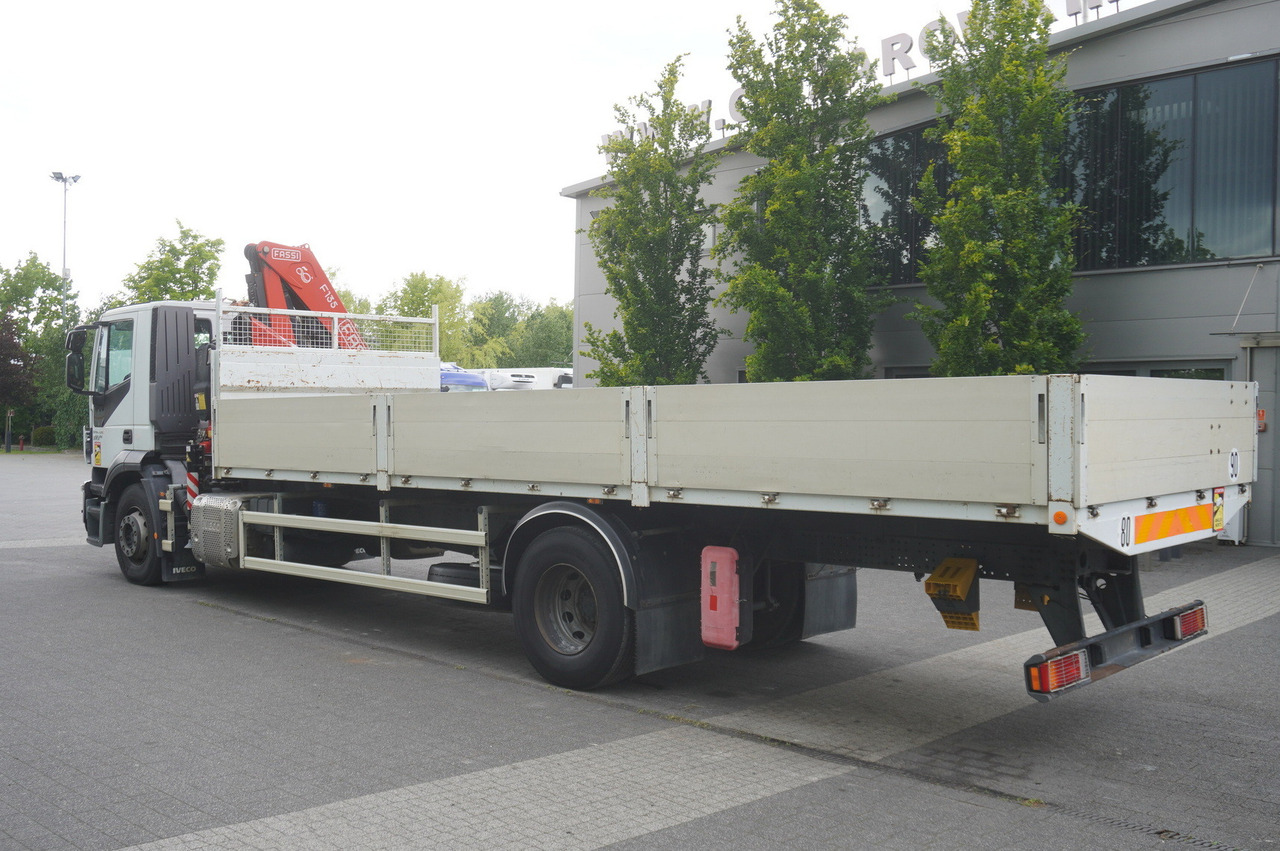 شاحنات مسطحة, شاحنة كرين IVECO STRALIS 19.310 E6 / Flatbed 19 EPAL / FASSI F135 / 225 MTH! / 5.7 T: صور 7