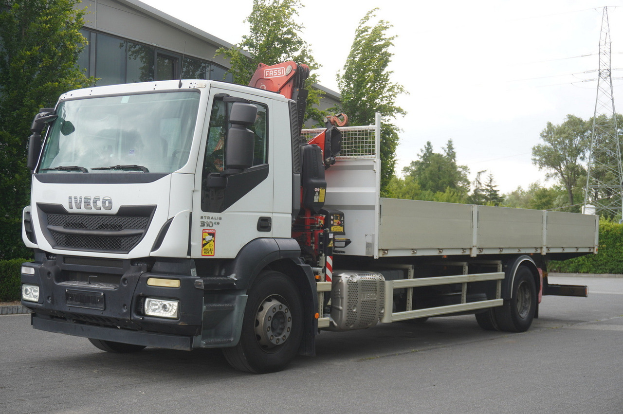 IVECO STRALIS 19.310 E6 / Flatbed 19 EPAL / FASSI F135 / 225 MTH! / 5.7 T - شاحنة كرين, شاحنة كرين: صور 3 IVECO STRALIS 19.310 E6 / Flatbed 19 EPAL / FASSI F135 / 225 MTH! / 5.7 T - شاحنة كرين, شاحنة كرين: صور 3