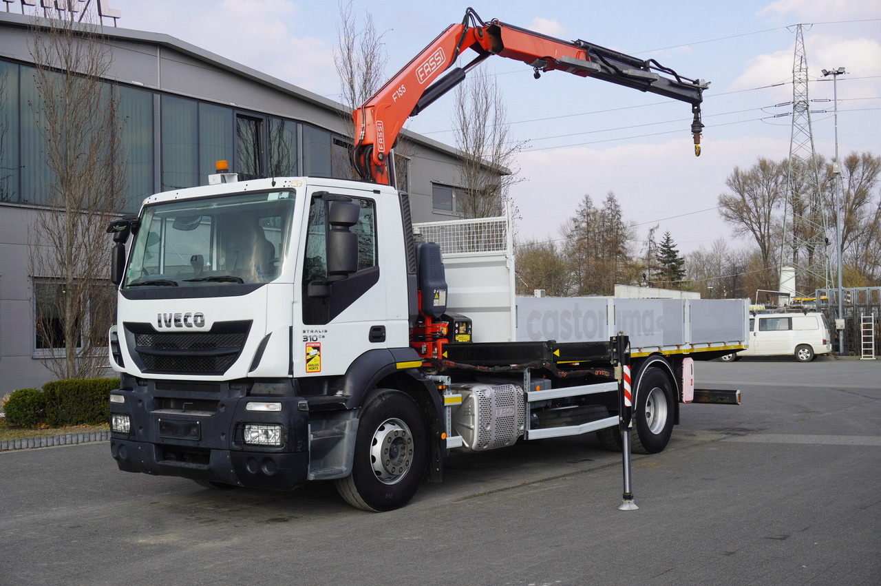 IVECO STRALIS 310 E6 / HDS FASSI 155 6.2 T / 250 thousand km - شاحنات مسطحة, شاحنة كرين: صور 1 IVECO STRALIS 310 E6 / HDS FASSI 155 6.2 T / 250 thousand km - شاحنات مسطحة, شاحنة كرين: صور 1