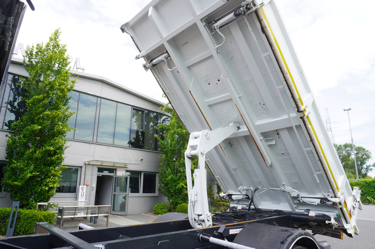 قلابات, شاحنة كرين IVECO STRALIS 330 E6 / FASSI 195A 8.5 T / 3-side tipper: صور 21