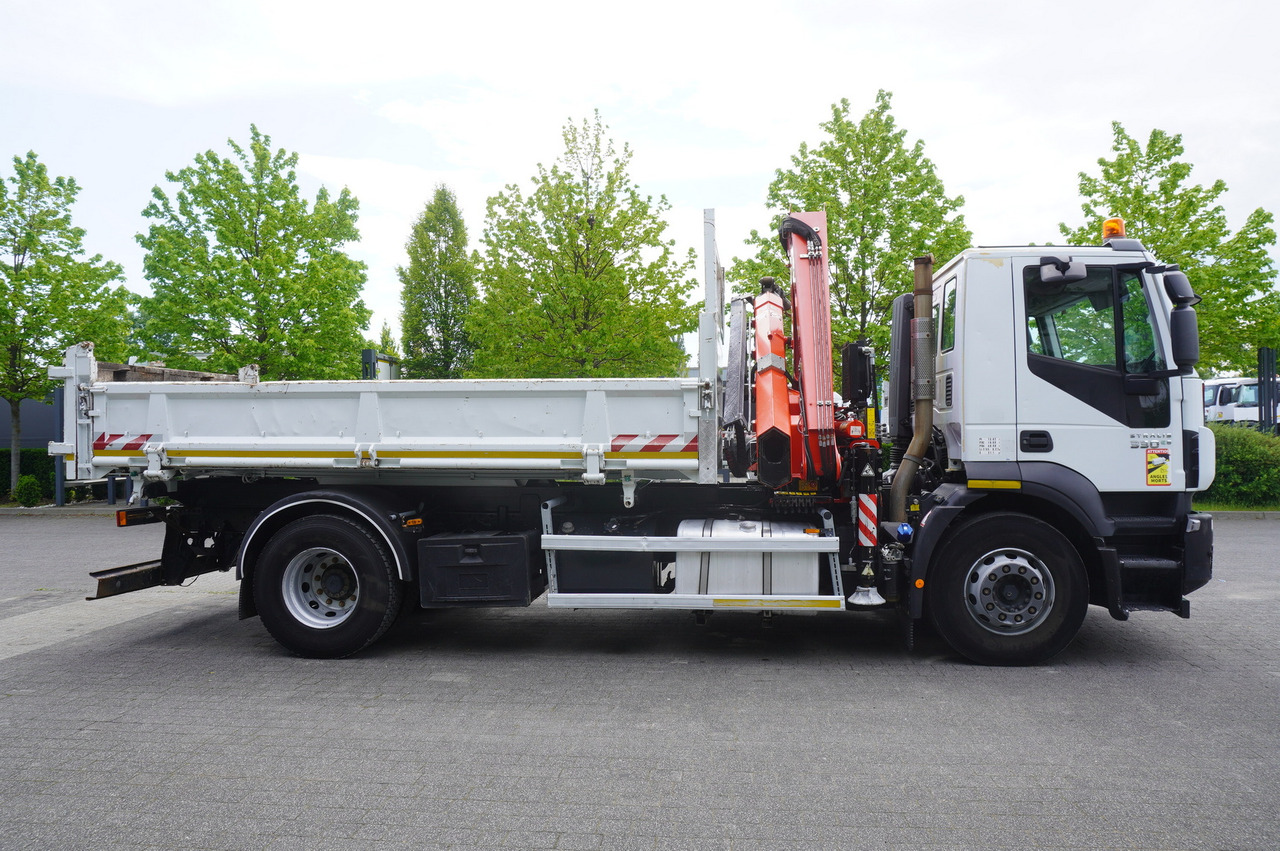 IVECO STRALIS 330 E6 / FASSI 195A 8.5 T / 3-side tipper - قلابات, شاحنة كرين: صور 5 IVECO STRALIS 330 E6 / FASSI 195A 8.5 T / 3-side tipper - قلابات, شاحنة كرين: صور 5