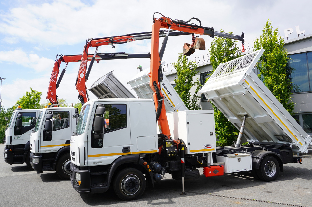IVECO Stralis 310 E6 / NEW 3-sided tipper / Fassi F135 crane with remote control - شاحنات مسطحة, شاحنة كرين: صور 5 IVECO Stralis 310 E6 / NEW 3-sided tipper / Fassi F135 crane with remote control - شاحنات مسطحة, شاحنة كرين: صور 5