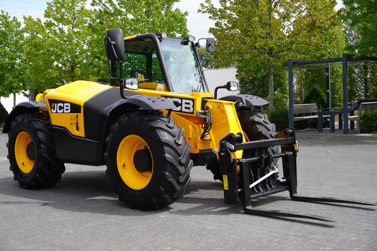 رافعة تلسكوبية JCB 526-56 AGRI Plus / 5.6 m telescopic loader / joystick: صور 7