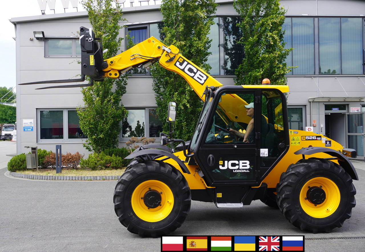 JCB 526-56 AGRI Plus / 5.6 m telescopic loader / joystick - جرافة ذات عجلات تلسكوبية: صور 1 JCB 526-56 AGRI Plus / 5.6 m telescopic loader / joystick - جرافة ذات عجلات تلسكوبية: صور 1
