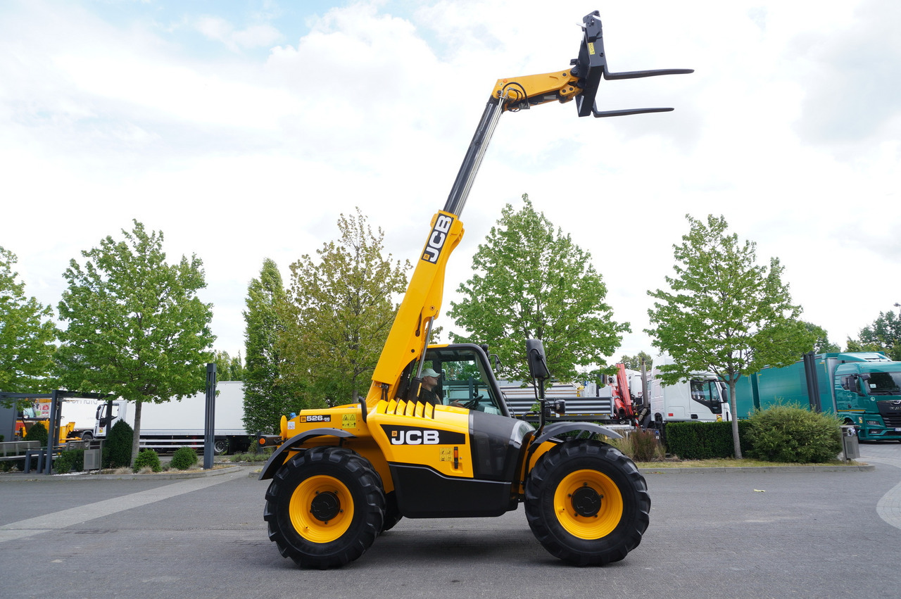 رافعة تلسكوبية JCB 526-56 AGRI Plus / 5.6 m telescopic loader / joystick: صور 13