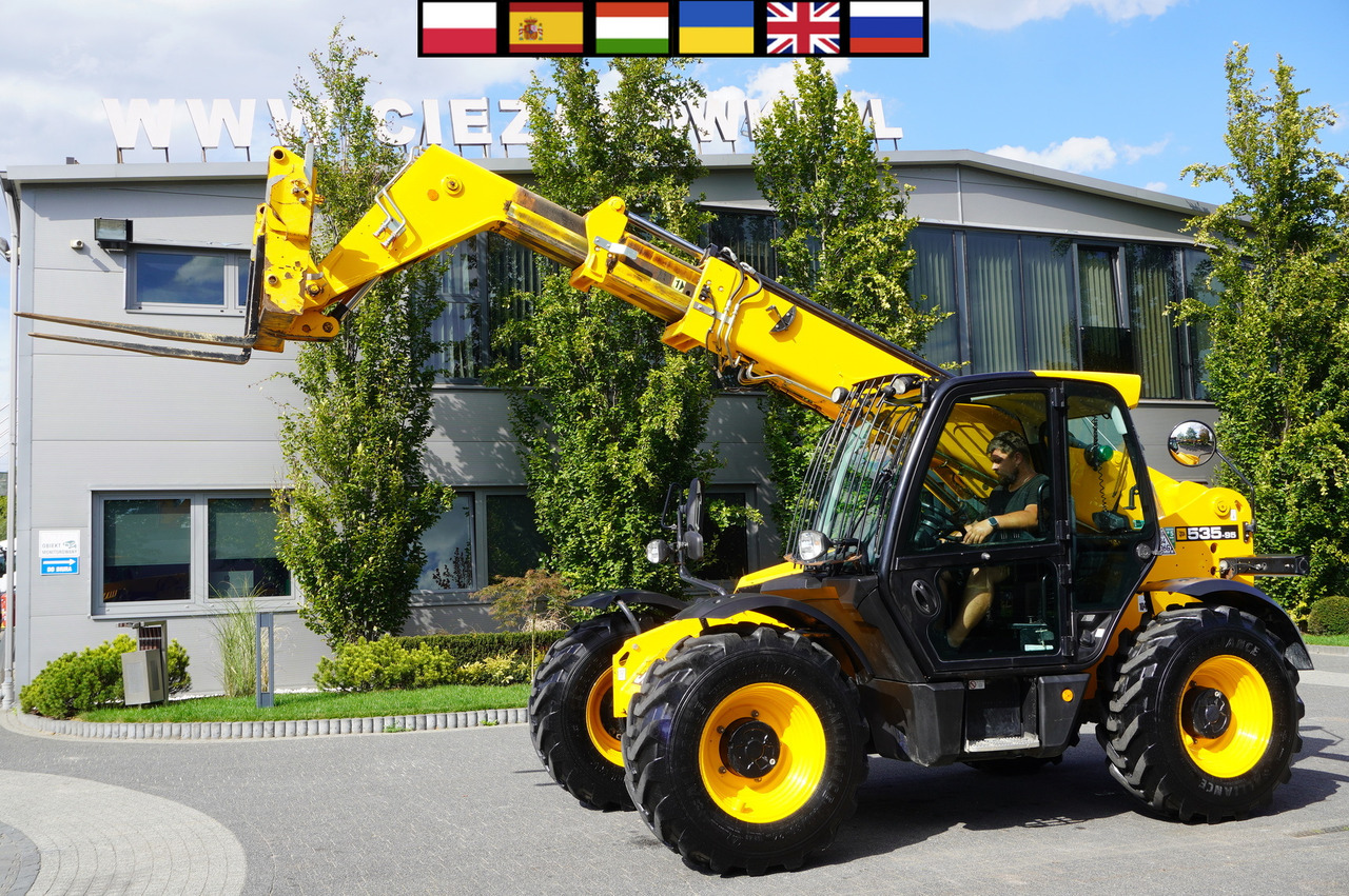 JCB 535-95 / 3.5 T / range 9.5 m / 700 MTH! - رافعة تلسكوبية: صور 1 JCB 535-95 / 3.5 T / range 9.5 m / 700 MTH! - رافعة تلسكوبية: صور 1