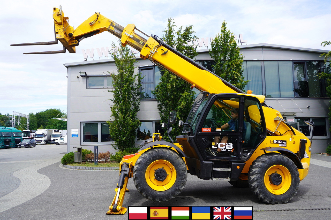 JCB 540-140 telescopic loader / 14 m range / 1800 MTH - جرافة ذات عجلات تلسكوبية: صور 1 JCB 540-140 telescopic loader / 14 m range / 1800 MTH - جرافة ذات عجلات تلسكوبية: صور 1