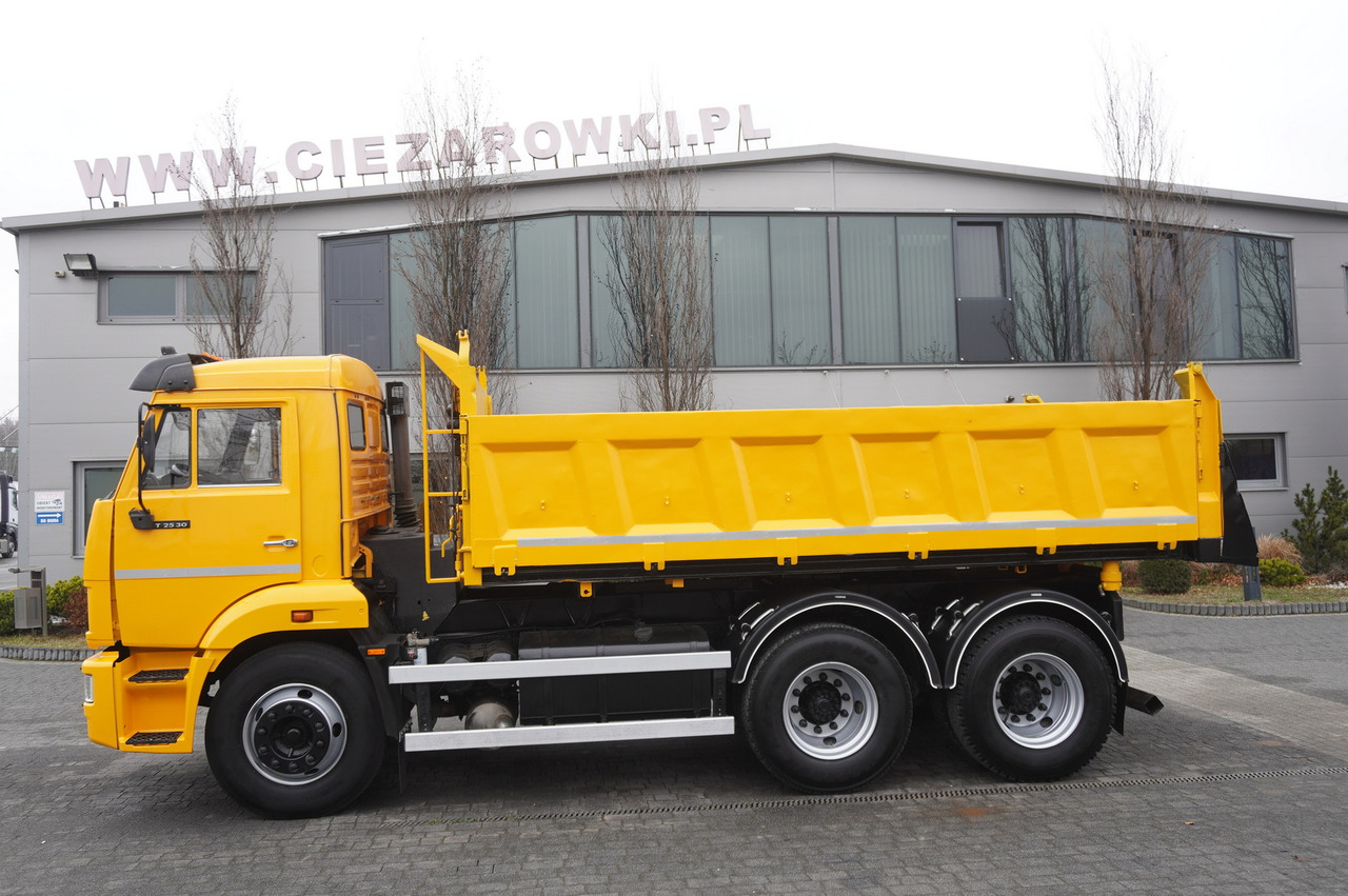 KAMAZ T2530 E5 6×4 / 3-sided tipper - قلابات, شاحنة كرين: صور 4 KAMAZ T2530 E5 6×4 / 3-sided tipper - قلابات, شاحنة كرين: صور 4