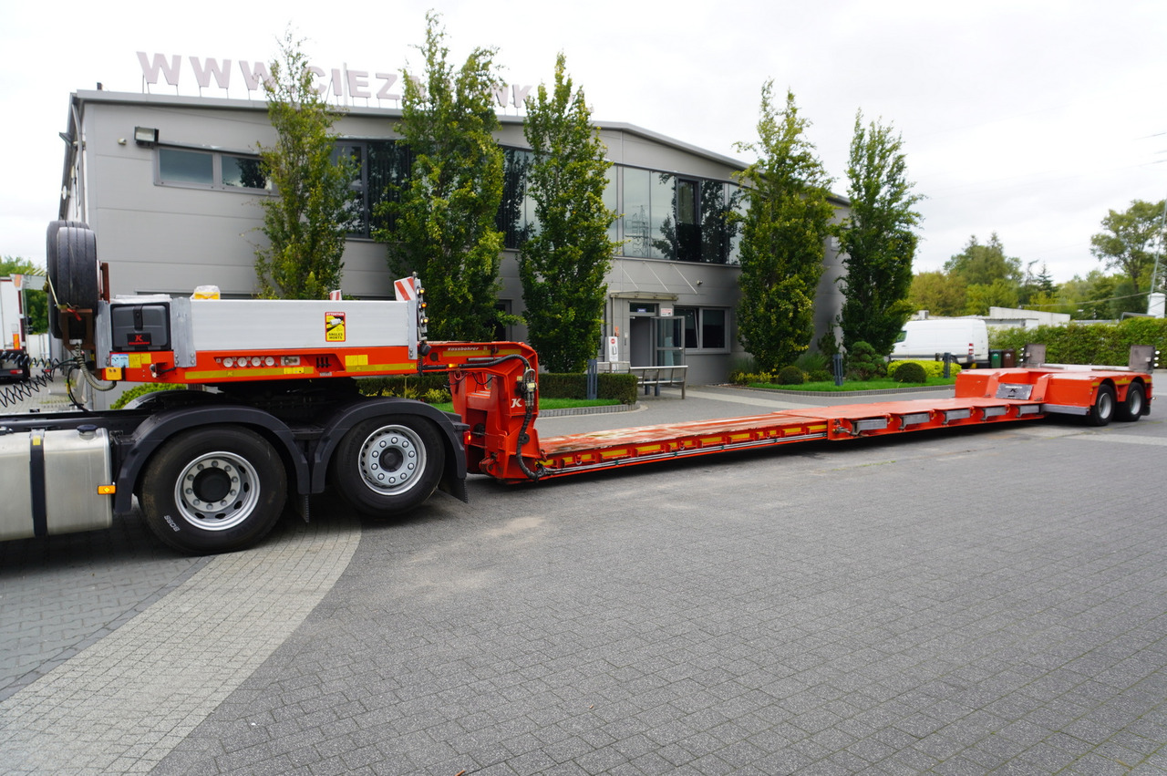 KÄSSBOHRER LB2 TIEF-BETT low loader semi-trailer / 16.5 m / Extendable semi-trailer / steered axles / 2 units - عربة مسطحة منخفضة نصف مقطورة: صور 3 KÄSSBOHRER LB2 TIEF-BETT low loader semi-trailer / 16.5 m / Extendable semi-trailer / steered axles / 2 units - عربة مسطحة منخفضة نصف مقطورة: صور 3