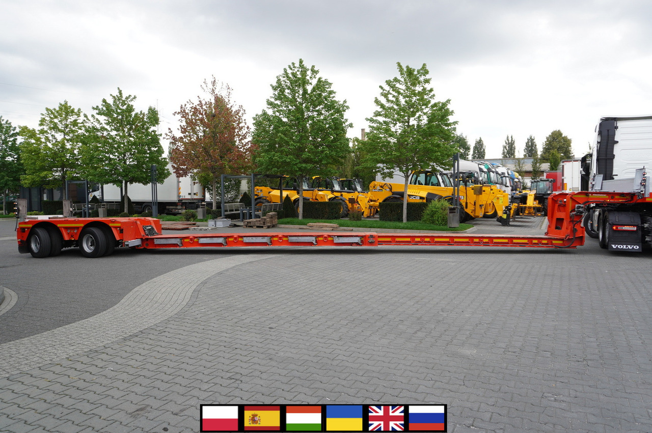 KÄSSBOHRER LB2 TIEF-BETT low loader semi-trailer / 16.5 m / Extendable semi-trailer / steered axles / 2 units - عربة مسطحة منخفضة نصف مقطورة: صور 1 KÄSSBOHRER LB2 TIEF-BETT low loader semi-trailer / 16.5 m / Extendable semi-trailer / steered axles / 2 units - عربة مسطحة منخفضة نصف مقطورة: صور 1