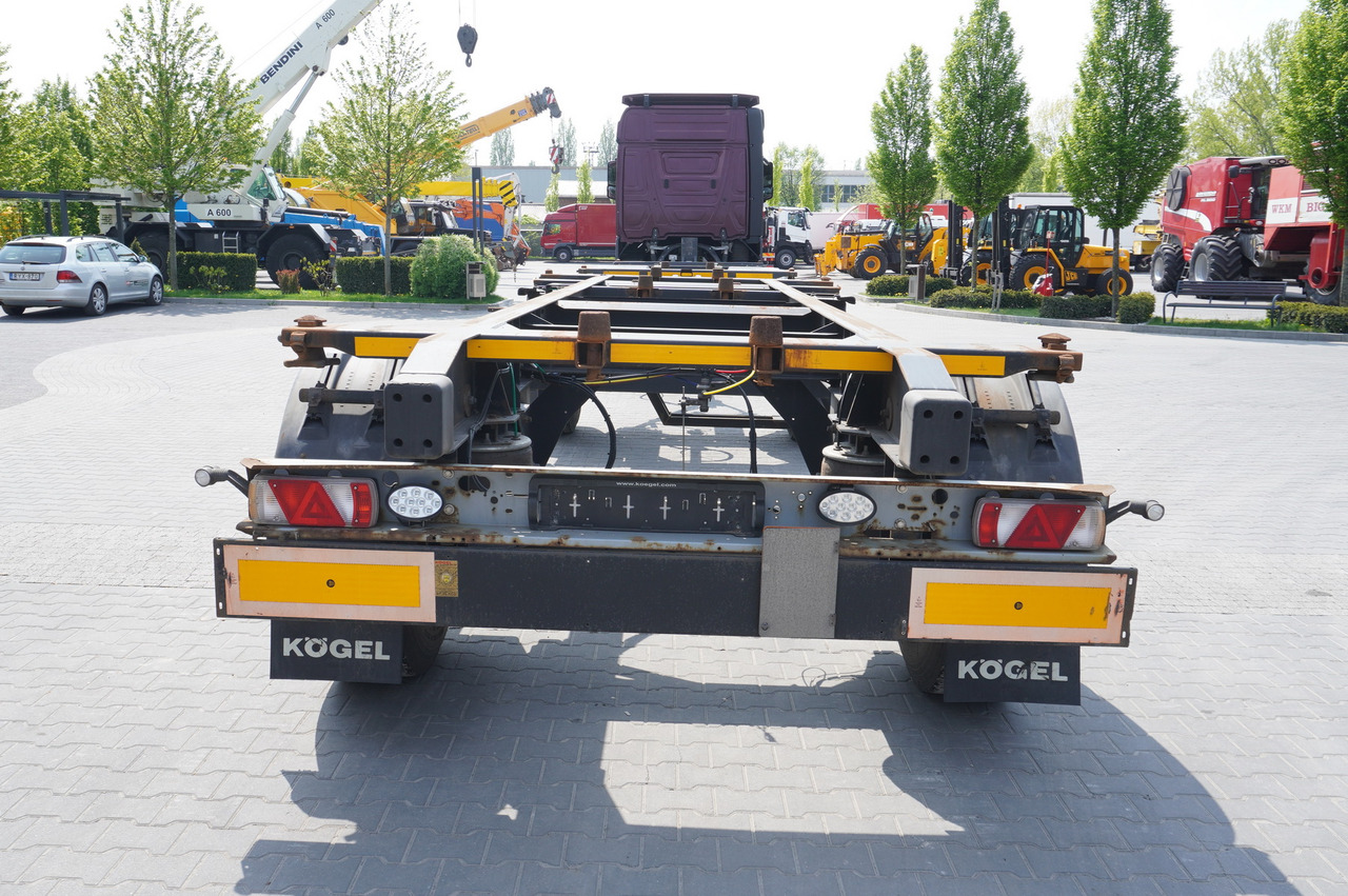 KOGEL AWE 18, two-axle, BDF, 7.5m chassis , air suspension, SAF axles - الشاسية مقطورة: صور 5 KOGEL AWE 18, two-axle, BDF, 7.5m chassis , air suspension, SAF axles - الشاسية مقطورة: صور 5