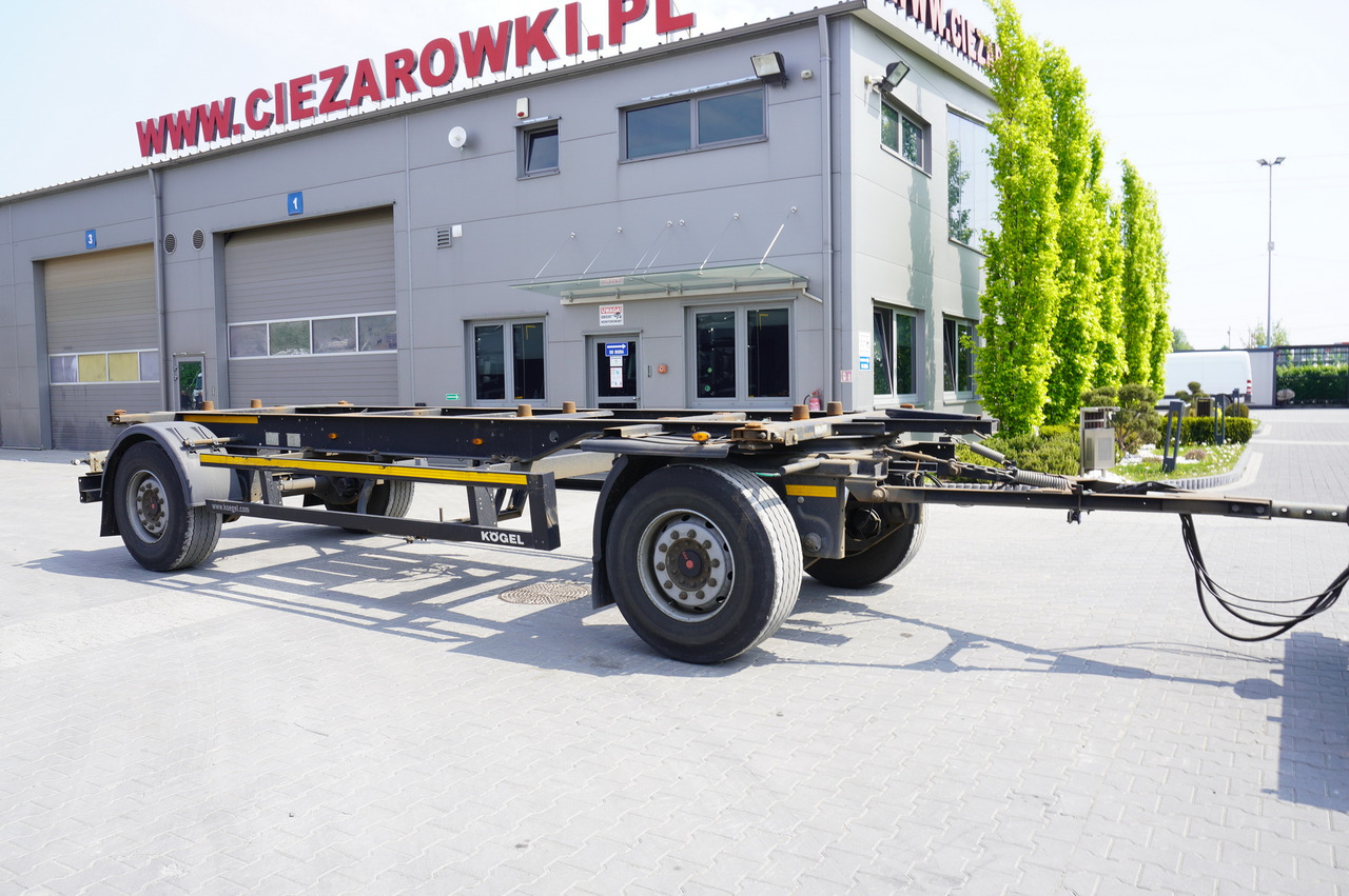 KOGEL AWE 18, two-axle, BDF, 7.5m chassis , air suspension, SAF axles - الشاسية مقطورة: صور 1 KOGEL AWE 18, two-axle, BDF, 7.5m chassis , air suspension, SAF axles - الشاسية مقطورة: صور 1