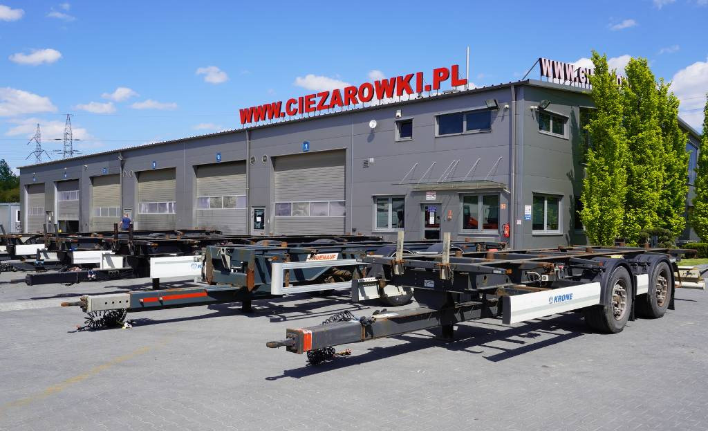 KRONE Trailer Krone BDF / 18 t - شاحنات الحاويات/ جسم علوي قابل للتغيير مقطورة: صور 1 KRONE Trailer Krone BDF / 18 t - شاحنات الحاويات/ جسم علوي قابل للتغيير مقطورة: صور 1