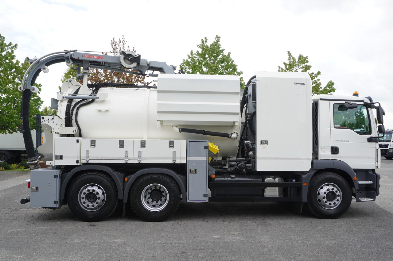 MAN TGM 26.340 E6 / RIVARD sewage cleaner 11.8 m3 / 170 tho. km / steered axle - فراغ شاحنة: صور 2 MAN TGM 26.340 E6 / RIVARD sewage cleaner 11.8 m3 / 170 tho. km / steered axle - فراغ شاحنة: صور 2