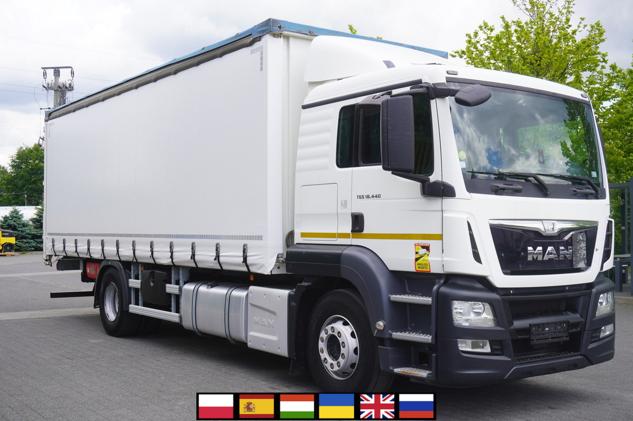 MAN TGS 18.440 / 19 EPAL curtainsider / Sleeper cab - قلابات: صور 1 MAN TGS 18.440 / 19 EPAL curtainsider / Sleeper cab - قلابات: صور 1
