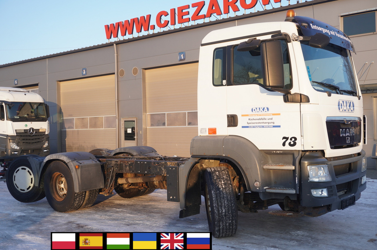 MAN TGS 26.360 / 550 cm chassis / steered axle / Euro 5 - الشاسيه شاحنة: صور 1 MAN TGS 26.360 / 550 cm chassis / steered axle / Euro 5 - الشاسيه شاحنة: صور 1