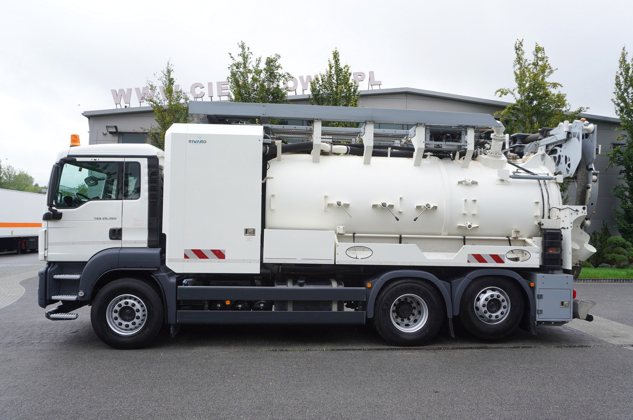 MAN TGS 26.360 E6 / RIVARD sewage cleaner 18 m3 / 180 tho. km / steering axle / 2 units - فراغ شاحنة: صور 3 MAN TGS 26.360 E6 / RIVARD sewage cleaner 18 m3 / 180 tho. km / steering axle / 2 units - فراغ شاحنة: صور 3