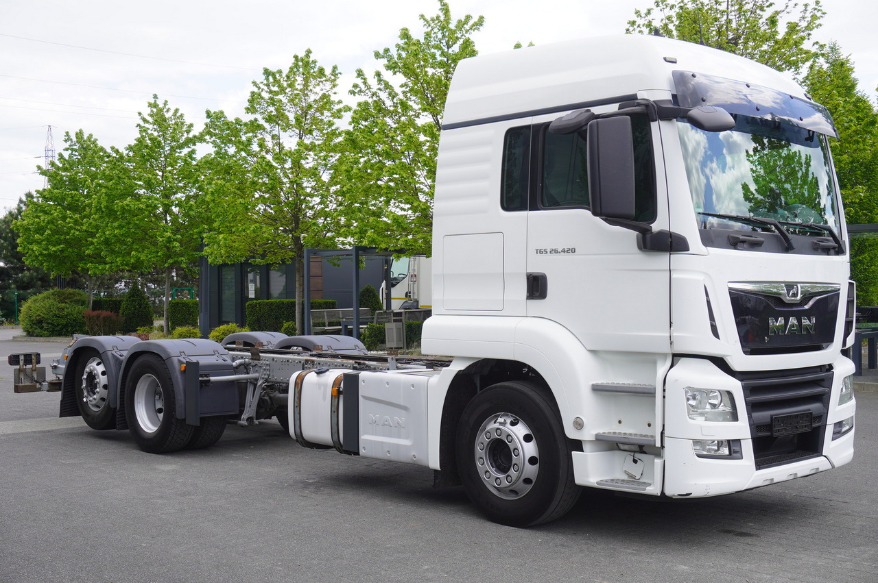 تأجير MAN TGS 26.420 / 7.5 m chassis / 14.5 t load cap. / Sleeping cab MAN TGS 26.420 / 7.5 m chassis / 14.5 t load cap. / Sleeping cab: صور 6