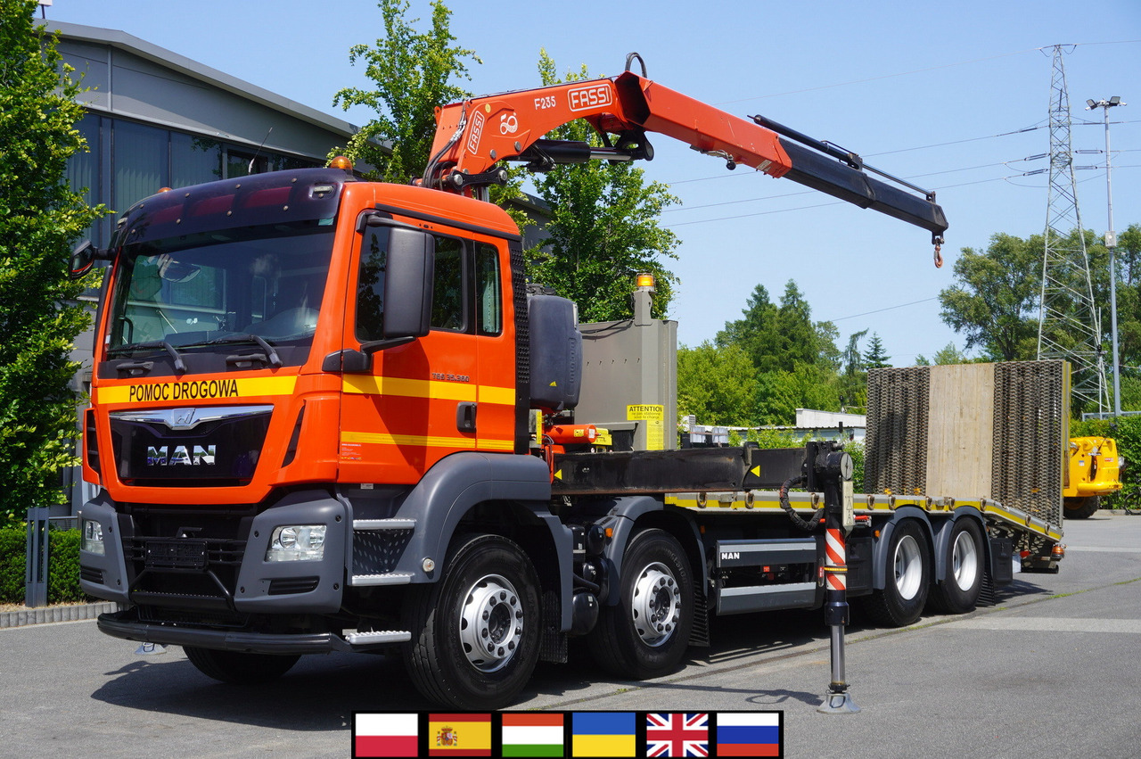 MAN TGS 35.360 E6 8x2 / FASSI F235 crane / 6.5 T cap. / 8.3 m reach - شاحنة نقل سيارات شاحنة, شاحنة كرين: صور 1 MAN TGS 35.360 E6 8x2 / FASSI F235 crane / 6.5 T cap. / 8.3 m reach - شاحنة نقل سيارات شاحنة, شاحنة كرين: صور 1