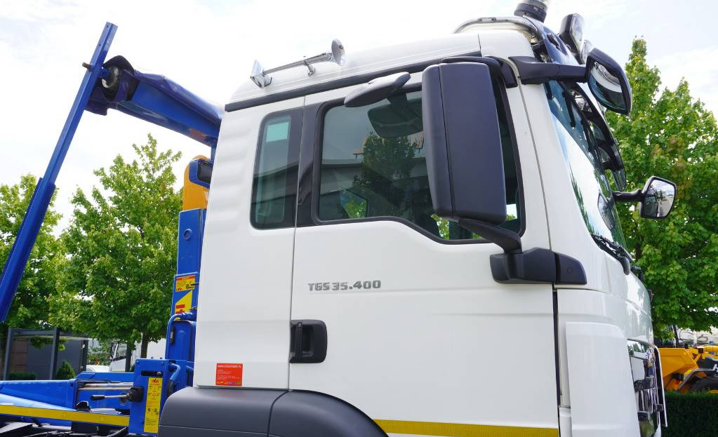 شاحنة ذات الخطاف MAN TGS 35.400 8×4 HYVA LIFT 32.56 SE hooklift: صور 23