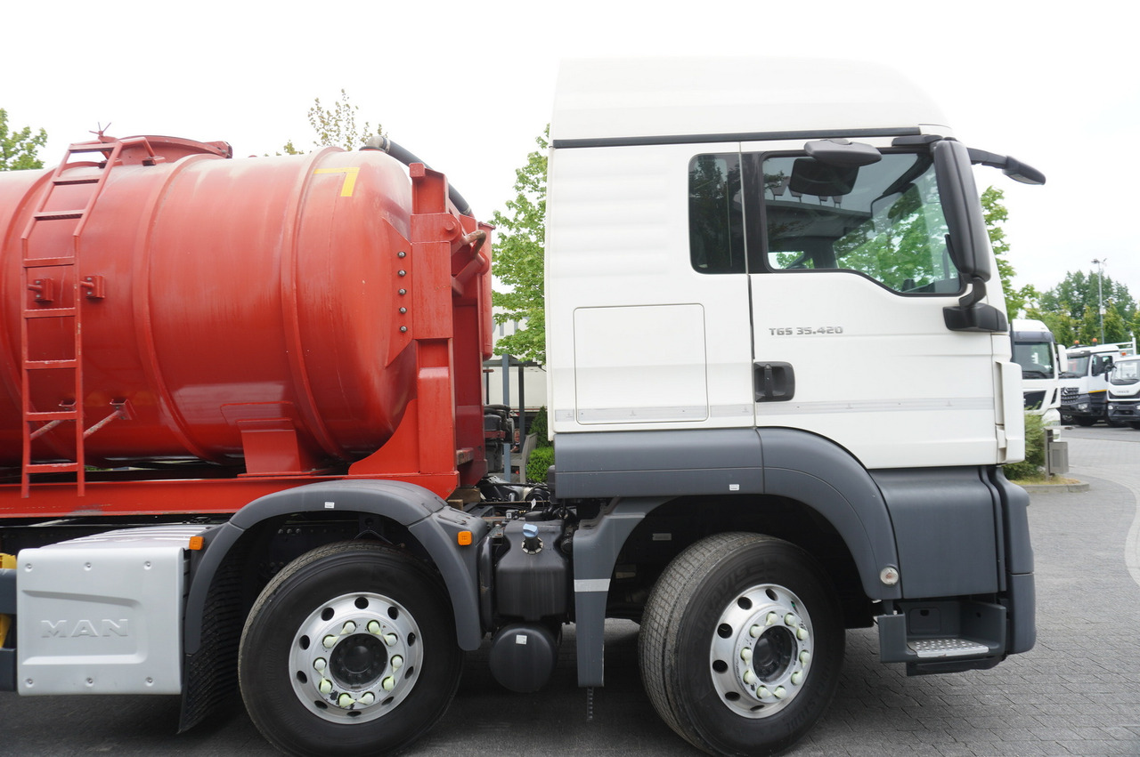 صهريج السماد السائل MAN TGS 35.420 8×2 / NEW septic barrel 13000 L / 3 steered axles: صور 14