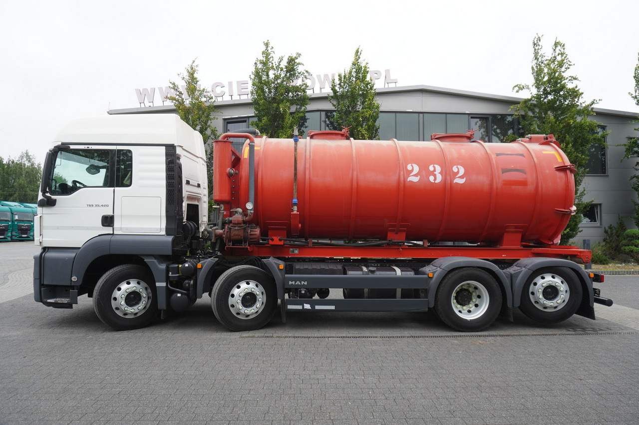 MAN TGS 35.420 8×2 / NEW septic barrel 13000 L / 3 steered axles - شاحنة صهريج: صور 2 MAN TGS 35.420 8×2 / NEW septic barrel 13000 L / 3 steered axles - شاحنة صهريج: صور 2